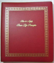 How to Apply Basic Life Principles: Basic Seminar Follow-Up Course (8 Booklet Set with Binder) used book depot