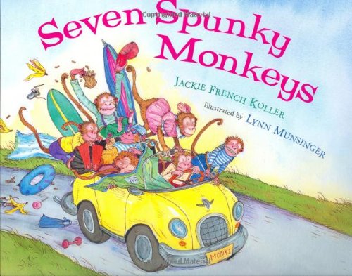 Seven Spunky Monkeys used book depot