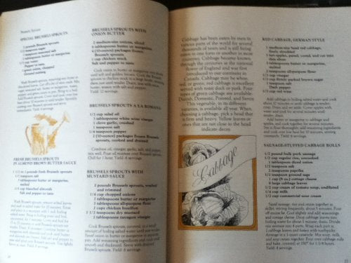 Southern Living Vegetables Cookbook used book depot