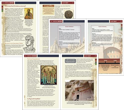 Christian History Made Easy (Rose Bible Basics) used book depot