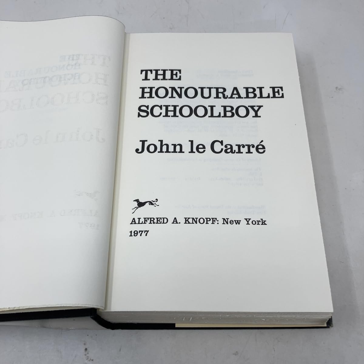 The Honourable Schoolboy