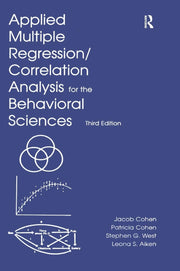Applied Multiple Regression/Correlation Analysis for the Behavioral Sciences, 3rd Edition used book depot