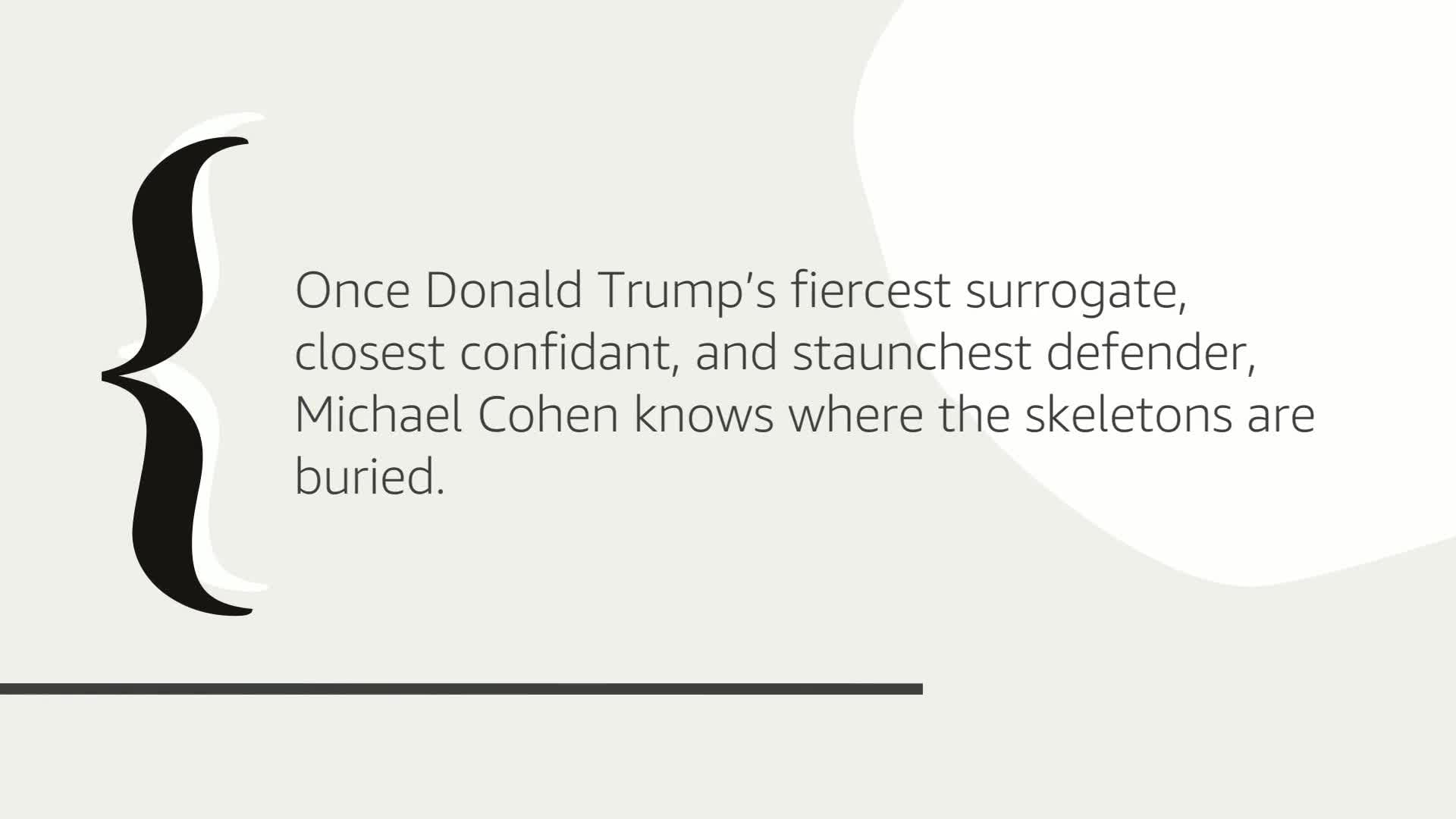 Disloyal: A Memoir: The True Story of the Former Personal Attorney to President Donald J. Trump used book depot