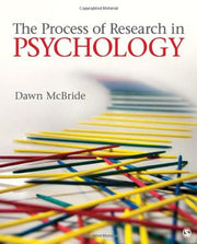 The Process of Research in Psychology used book depot