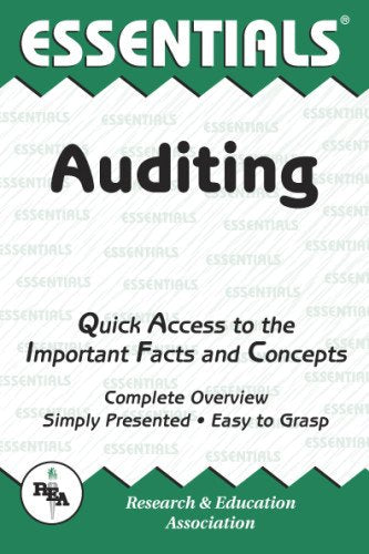 Auditing Essentials (Essentials Study Guides) used book depot