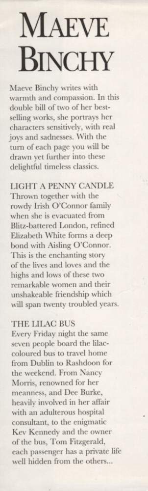 Light a Penny Candle; The Lilac Bus