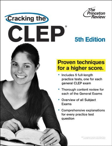 Cracking the CLEP, 5th Edition (College Test Preparation) used book depot