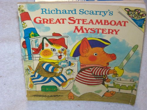 Richard Scarrys Great Steamboat Mystery Random House Pictureback Scarry, Richard