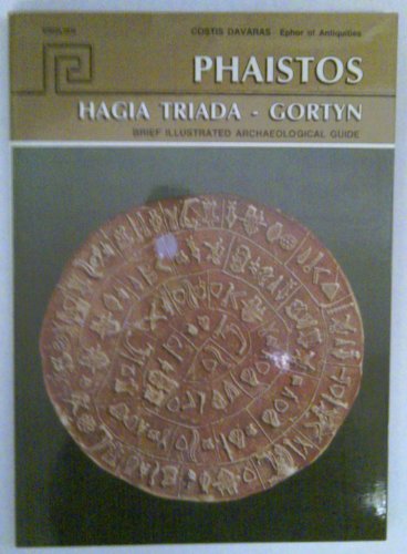 PHAISTOS: HAGIA TRIADA, GORTYN [Paperback] Davaras, Costis