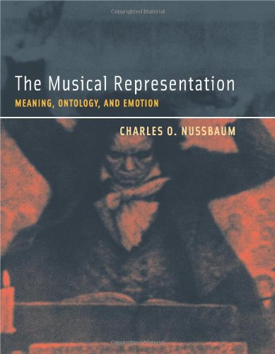The Musical Representation: Meaning, Ontology, and Emotion (Bradford Books) used book depot