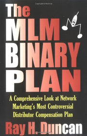 The MLM Binary Plan used book depot