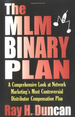 The MLM Binary Plan used book depot