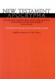 New Testament Apocrypha, Vol. 2: Writings Relating to the Apostles Apocalypses and Related Subjects used book depot