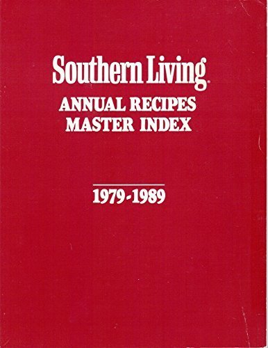 Annual Recipes Master Index 1979-1989 used book depot