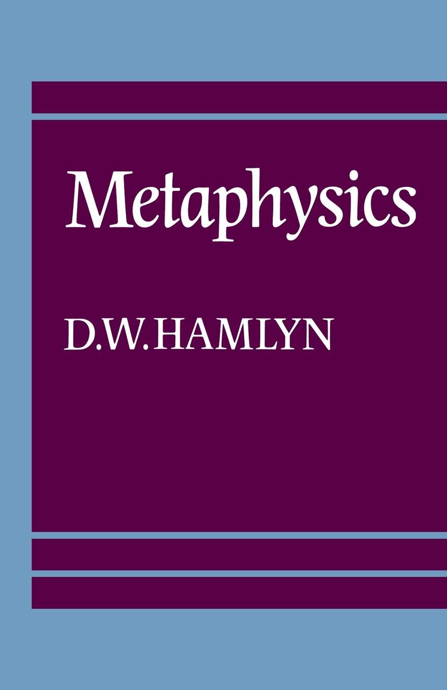 Metaphysics used book depot