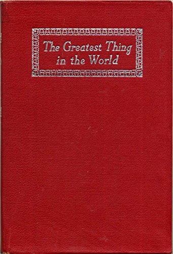 The Greatest Thing in the World miniature [Leather Bound] Henry Drummond