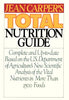 Jean Carpers Total Nutrition Guide Carper, Jean