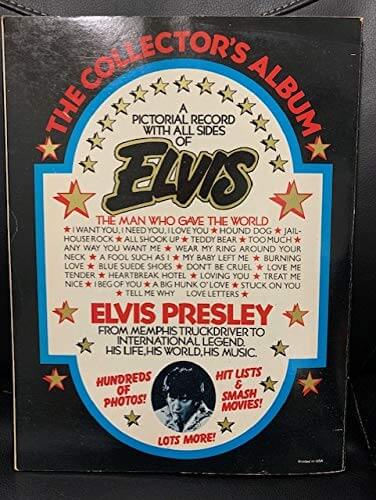 THE ELVIS PRESLEY SCRAPBOOK Solid Gold Memories used book depot