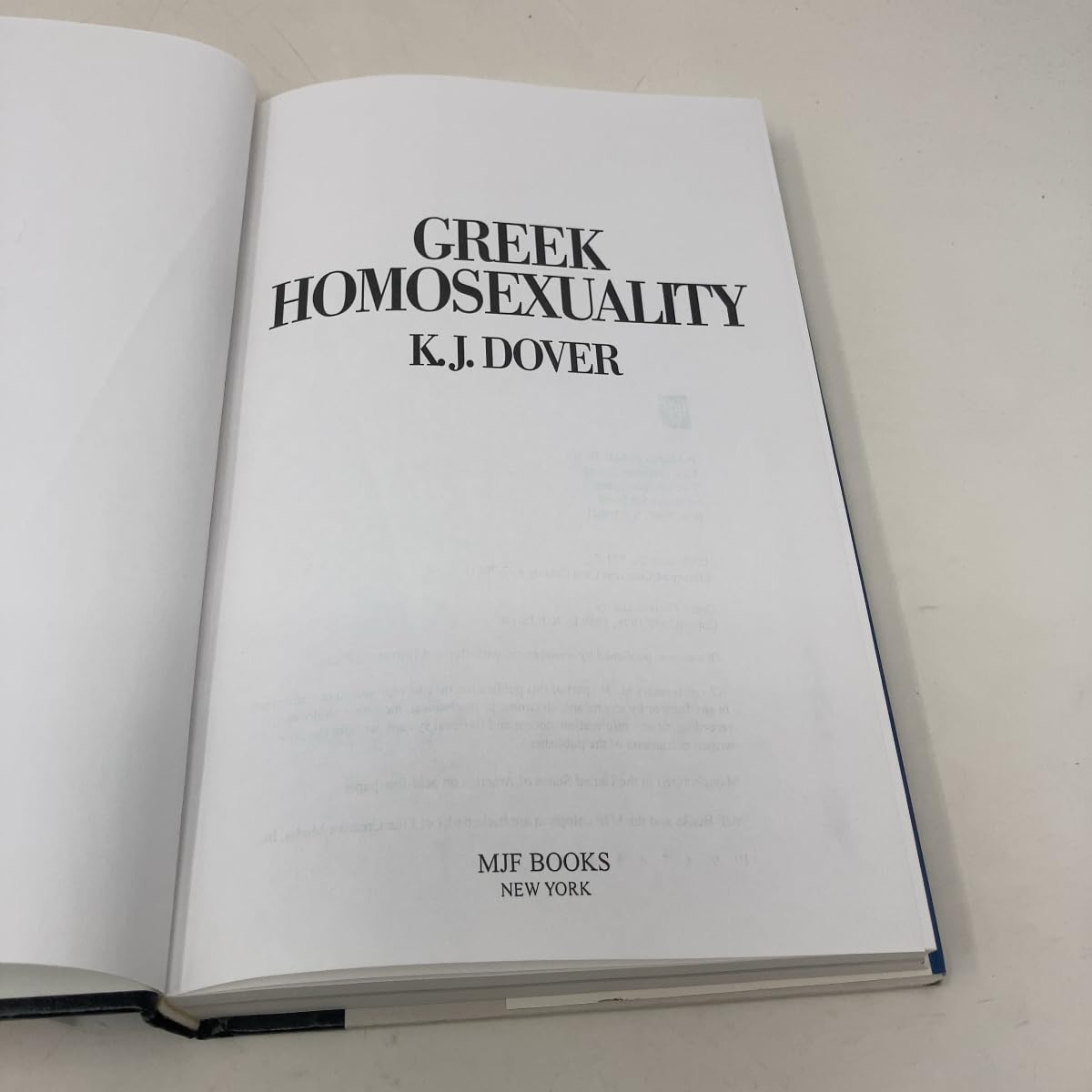 Greek Homosexuality used book depot