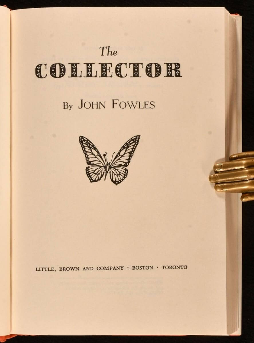 The Collector [FIRST AMERICAN EDITION] used book depot