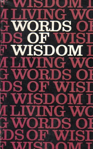 Words of Wisdom used book depot