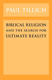 Biblical Religion and the Search for Ultimate Reality used book depot