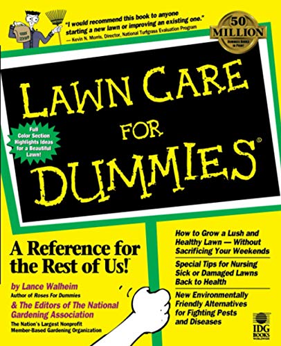 Lawn Care for Dummies [Paperback] Walheim, Lance