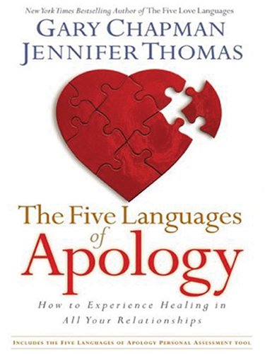 The Five Languages of Apology: How to Experience Healing in All Your Relationships (Walker Large Print Books) used book depot