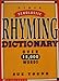 Scholastic Rhyming Dictionary: Over 15,000 Words The Scholastic Rhyming Dictionary over 15,000 Words [Paperback] Young, Sue