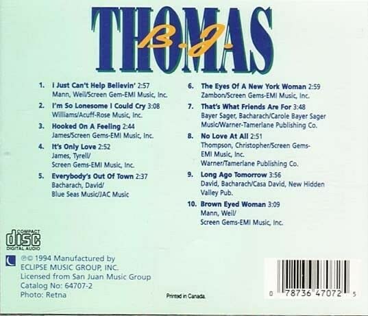 B.J. Thomas used book depot