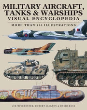 Military aircraft,tanks & warships visual encyclopedia 军用飞机、坦克和军舰视觉百科全书 重型武器介绍 英文原版 used book depot