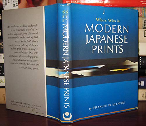 Who's Who in Modern Japanese Prints