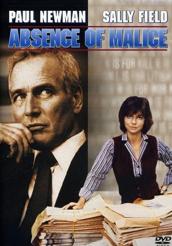 ABSENCE OF MALICE DVD used book depot