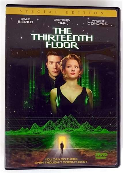 13TH FLOOR - DVD Movie used book depot