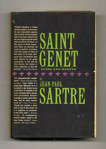 Saint Genet, Actor and Martyr used book depot