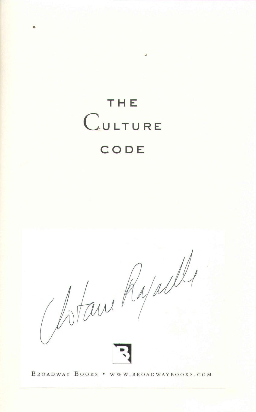 The Culture Code: An Ingenious Way to Understand Why People Around the World Live and Buy as They Do used book depot