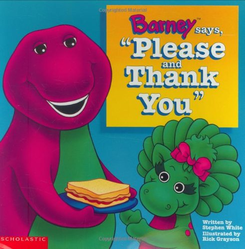 Barney Says Please & Thank You used book depot
