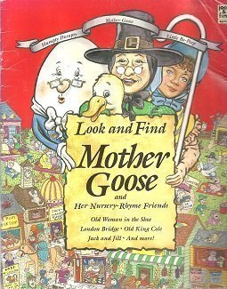 Look and Find Mother Goose and Her Nursery-Rhyme Friends used book depot