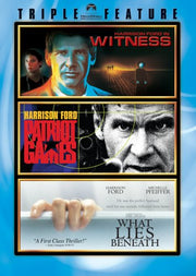 Harrison Ford Triple Feature (Witness / Patriot Games / What Lies Beneath) [DVD] used book depot