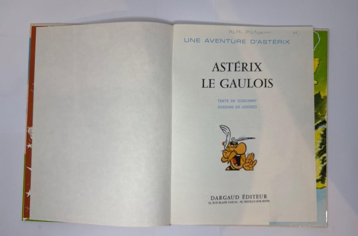 Asterix Le Gaulois used book depot