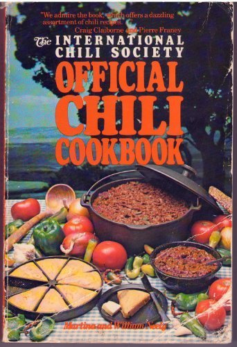 International Chili Society Official Chili Cookbook used book depot