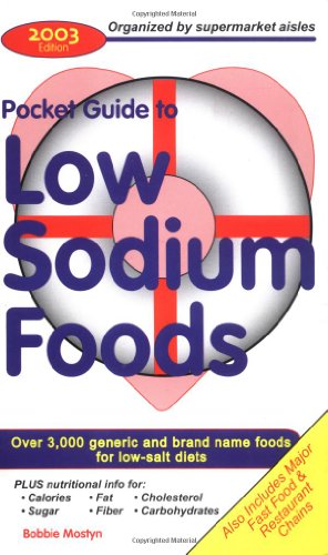 Pocket Guide to Low Sodium Foods Mostyn, Bobbie