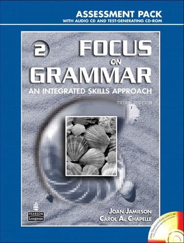 Focus on Grammar 2 Assessment Pack with Audio CD and Test Generating CD-ROM used book depot