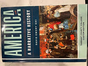 America A Narrative History 11th Tarrant County Edition used book depot