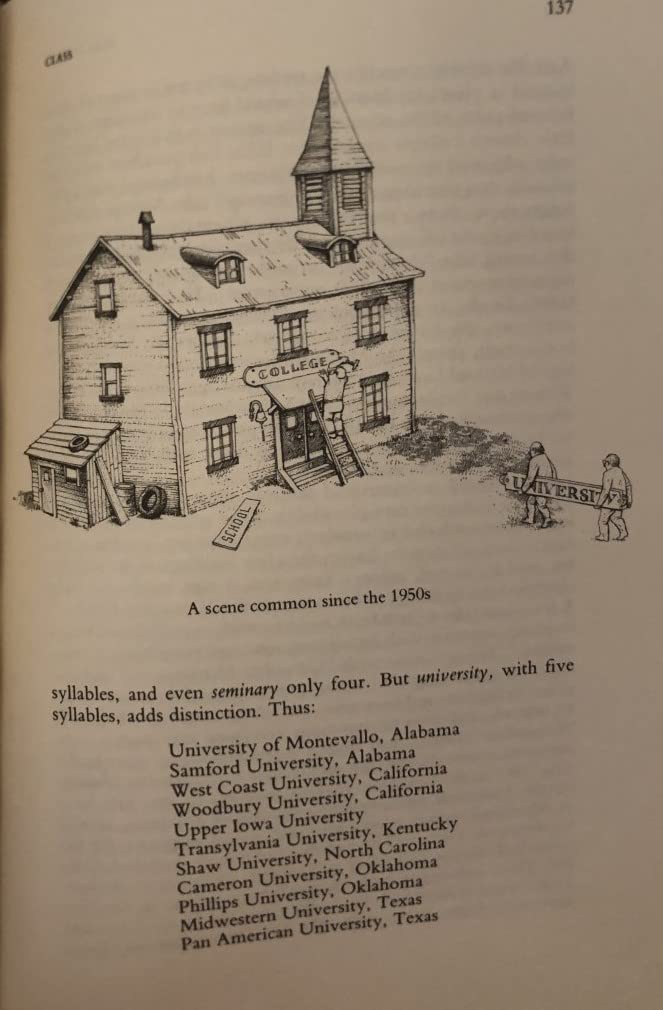 Class: A Guide Through the American Status System used book depot