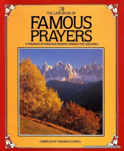 The Lion Book of Famous Prayers (The Lion Book Of...) used book depot
