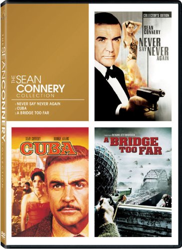 Sean Connery Triple Feature (Never Say Never Again / Cuba / A Bridge Too Far) used book depot