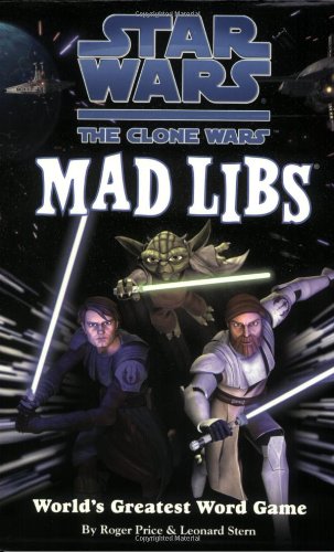 Star Wars, the Clone Wars Mad Libs used book depot