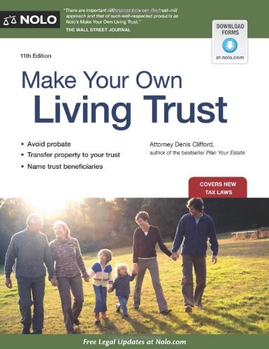 Make Your Own Living Trust used book depot