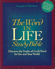 The Word in Life Study Bible: Gospel of Matthew used book depot
